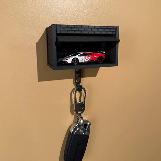 Mini Garage Wall Key Holder "BRICK"